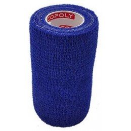 Obinadlo elast. CoPoly 10cm x 4,5m modrá