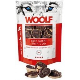 WOOLF pochoutka beef sushi with cod 100g