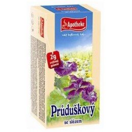 Čaj Apotheke Průduškový se slézem 20sacc