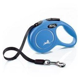 Vodítko FLEXI Classic NEW XS pásek 3m/12kg modrá