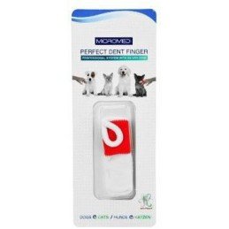 Kartáček zubní MICROMED na prst kočka