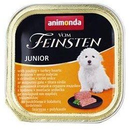 Animonda paštika Junior drůbeží a krůtí srdce pes 150g