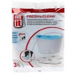 Náhradní filtr molitan+uhlí pro fontány DOG IT NEW 3ks