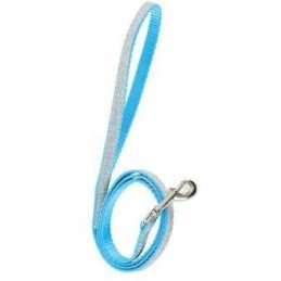 Vodítko kočka SHINY nylon modré 1m Zolux