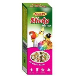 Avicentra tyčinky malý papoušek - vitam.+med 2ks