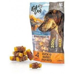 Pochoutka KIDDOG SUPER PREMIUM kachní maso,batáty 150g