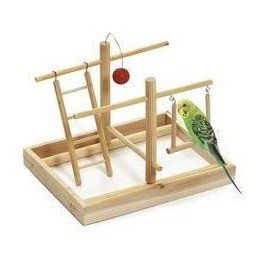 Hračka pták Hřiště 28x23x23cm dřevo KAR