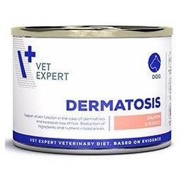 VetExpert VD 4T Dermatosis Dog Salmon&Potato konz.200g
