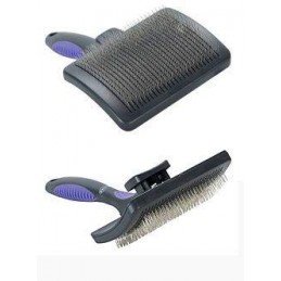 Kartáč na srst samočistící hrubý L BUSTER