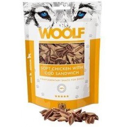 WOOLF pochoutka chicken with cod sandwich 100g