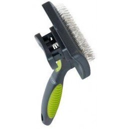 Kartáč na srst samočistící hrubý S BUSTER