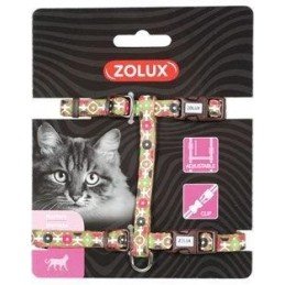 Postroj kočka ARROW nylon čokoládový Zolux