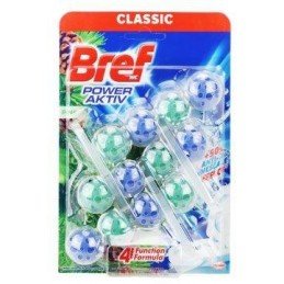 Wc čistič Bref 4 Formula Pine závěs 3x50g kuličky