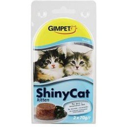 Gimpet kočka konz. ShinyCat  Junior tuňák 2x70g