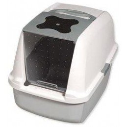 WC kočka kryté domek CATIT Design Šedá 56x38x48cm