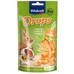 Vitakraft all Rodent poch. Carotties Drops 75g