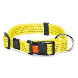Obojek nylon ART Sportiv reflex 40-55/20 Žlutý KAR