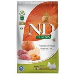 N&D Pumpkin DOG Adult Mini Boar & Apple 800g