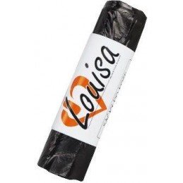 Pytle na odpadky 60l černé 20ks