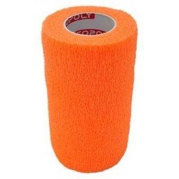Obinadlo elast. CoPoly 10cm x 4,5m oranžová NEON