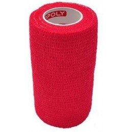 Obinadlo elast. CoPoly 10cm x 4,5m červená