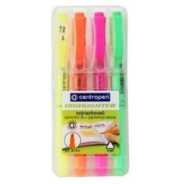 Zvýrazňovač sada 4ks
