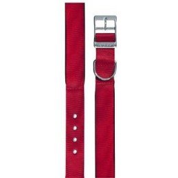 Obojek nylon DAYTONA C 35cmx15mm červený FP 1ks