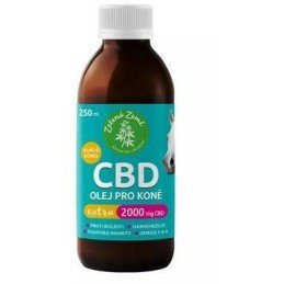 CBD olej pro koně Extra 2000mg, 250ml