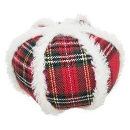 Vánoční MÍČ XBALL látkový s plyšem 15cm TR 1ks