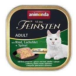 Animonda paštika kočka Adult hovězí,losos,špenát 100g