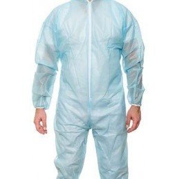 Oblek hygienický s kapucí 40g/m2 L CVET 1ks