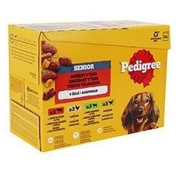 Pedigree kapsa Senior mas.výběr v želé 12x100g