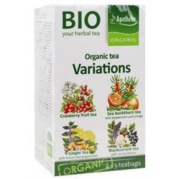 Čaj Apotheke BIO Čajové variace 20x1,5g