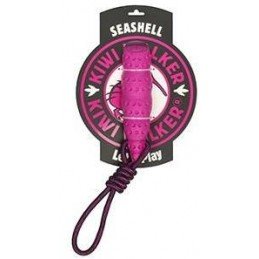 Hračka pes SEASHELL MAXI, plov z TPR růžová Kiwi