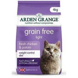 Arden Grange GF Cat Adult Light fresh Chick&Potato 4kg