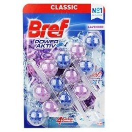 Wc blok Bref 4 Power Aktiv Lavender závěs 3x50g kuličk