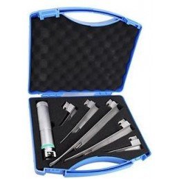 Laryngoskop Toex sada 1-2-3-4-5 s optickým vláknem