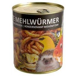 UGF sušený moučný červ konzerva 490g