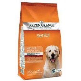 Arden Grange Dog Senior with fresh Chicken&Rice 12kg