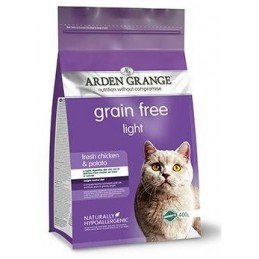 Arden Grange GF Cat Adult Light fresh Chick&Potato400g
