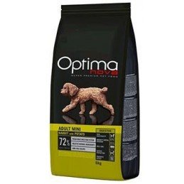 Optima Nova Dog GF Adult Mini Digestive Rabbit&Pot.6kg