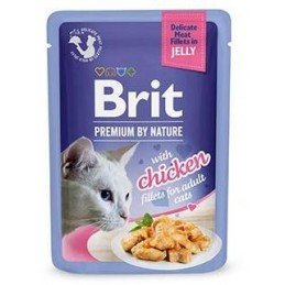 Brit Premium Cat D Fillets in Jelly with Chicken 85g