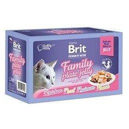 Brit Premium Cat D Fillets in Jelly Family Plate 1020g