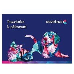 Pozvánka k očkování pro psy a kočky COVETRUS 1ks