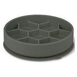 Miska Slow Feeder SILICONE šedá M Zolux