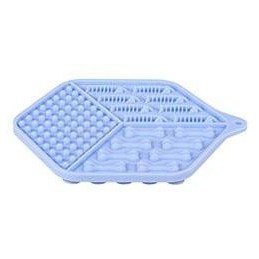 Lízací podložka pro kočky SILICONE modrá Zolux