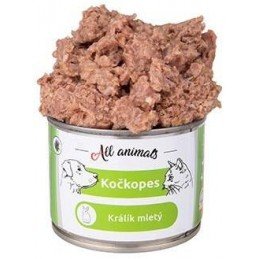 All Animals kočkopes Králík mletý 200g