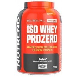 Nutrend ISO WHEY PROZERO slaný karamel 2250g
