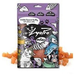 Lyopro mňau poch. sušené Měkké lososové kostky 70g
