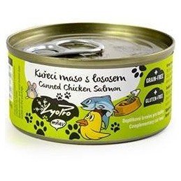 Lyopro mňau konz. Kuřecí maso s lososem 85g